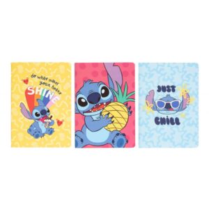 Disney Stitch - Set of A5 notebooks from the Tropical collection (3 pcs.) - Image 2