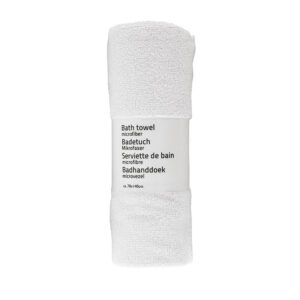 Bath towel 70x140 (white) - Image 1
