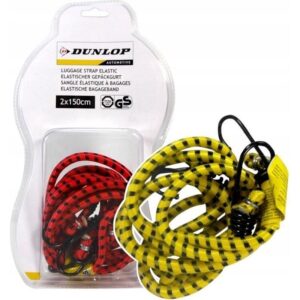 Dunlop - Luggage securing bands 2x150cm (Red)) - Image 2