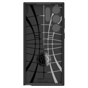 Spigen Optik Armor - dėklas skirtas Samsung Galaxy S23 Ultra Black - Image 3