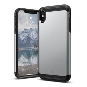 Caseology Legion dėklas skirtas Apple iPhone Xs Max Silver - Image 1