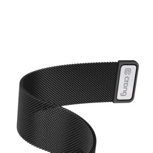 Crong Milano Steel – Stainless steel apyrankė skirta Apple Watch 38/40/41/42 mm black - Image 4
