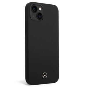 Mercedes Silicone Line MagSafe - dėklas skirtas Apple iPhone 14 Black - Image 3