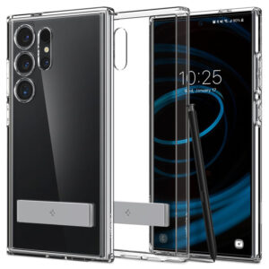 Spigen Ultra Hybrid S - dėklas skirtas Samsung Galaxy S24 Ultra Transparent - Image 1