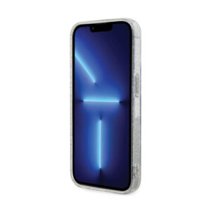 Karl Lagerfeld Karl & Choupette Glitter MagSafe - Apple iPhone 14 Pro Case Transparent - Image 5