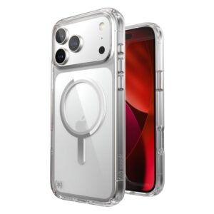 Speck Presidio Perfect Clear MagSafe - Case Apple iPhone 17 Pro Max Clear / Silver - Image 1