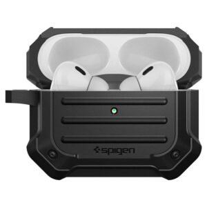 Spigen Tough Armor MagSafe - dėklas skirtas Apple AirPods Pro 1 / 2 (Black) - Image 2