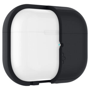 Spigen Silicone Fit Strap - dėklas skirtas Apple AIrPods Pro 1 / 2 (Black / Green) - Image 5