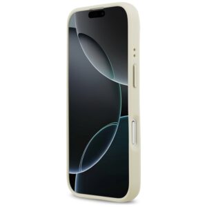 Guess Grained Strass Logo MagSafe - Case Apple iPhone 17 beige - Image 5