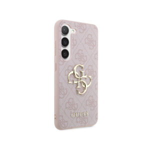 Guess 4G Big Metal Logo - dėklas skirtas Samsung Galaxy S23 Pink - Image 4