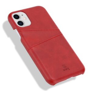 Crong Neat Cover - PU Leather dėklas skirtas Apple iPhone 11 Pro red - Image 4