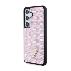Guess Rhinestone Triangle - dėklas skirtas samsung Galaxy S24 Pink - Image 2