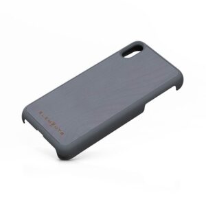 Nordic Elements Original Gefion - dėklas skirtas Apple iPhone Xs Max su real maple wood Mid Grey - Image 3