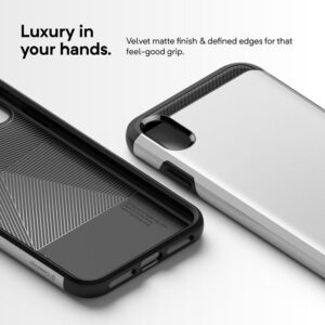 Caseology Legion dėklas skirtas Apple iPhone Xs Max Silver - Image 5