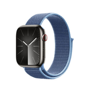 Crong Nylon – Sport strap for Apple Watch 38/40/41/42 mm (Ocean Blue) - Image 2