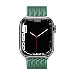 Crong Milano Steel – Stainless steel strap for Apple Watch 44/45/46/49 mm (green) - Image 6