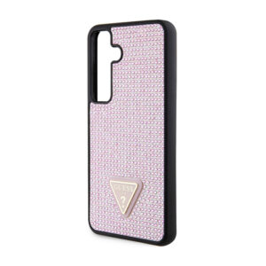 Guess Rhinestone Triangle - dėklas skirtas samsung Galaxy S24 Pink - Image 6