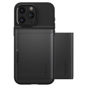 Spigen Slim Armor CS - dėklas skirtas Apple iPhone 15 Pro Black - Image 2