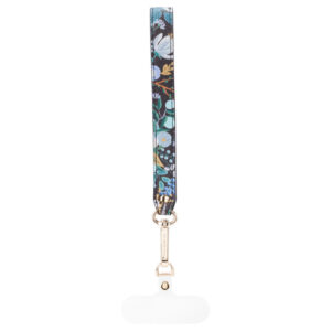 Rifle Paper Phone Wristlet - Universal phone lanyard Garden Party Blue - Image 1
