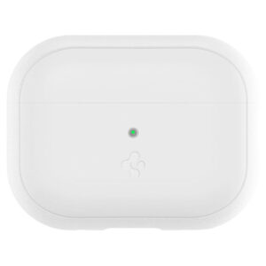 Spigen Silicone Fit Strap - dėklas skirtas Apple AirPods Pro 1 / 2 (White / Grey) - Image 2