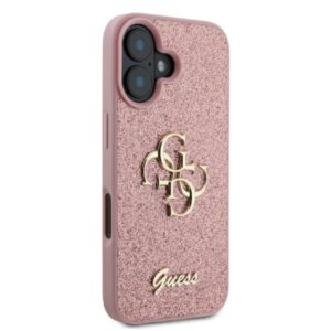 Guess Fixed Glitter Big 4G - dėklas skirtas Apple iPhone 16 Plus pink - Image 4