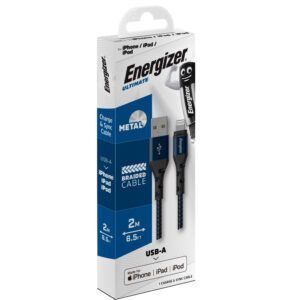 Energizer Ultimate - USB-A to Lightning connecting cable MFi certified 2m Blue - Image 4