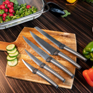 Alpina - Stainless steel knife set 5 pcs. - Image 5