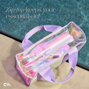 Case-Mate Mini Travel Tote Bag - Waterproof shoulder bag (Soap Bubble) - Image 5