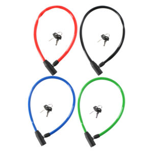 Dunlop - Cable, anti-theft bicycle lock (blue) - Image 3