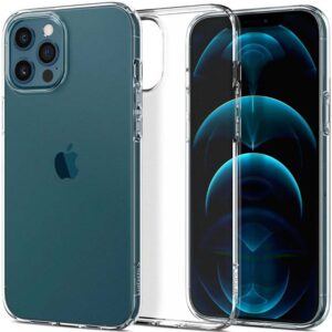Spigen Liquid Crystal - dėklas skirtas Apple iPhone 12 / Apple iPhone 12 Pro Case Clear - Image 1