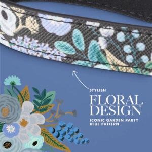 Rifle Paper Phone Wristlet - Universal phone lanyard Garden Party Blue - Image 5