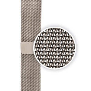 Crong Milano Steel – Stainless steel apyrankė skirta Apple Watch 38/40/41/42 mm champagne - Image 6