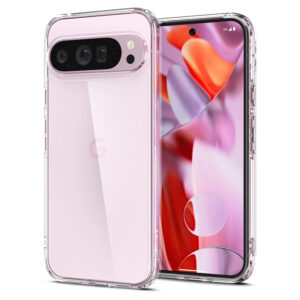 Spigen Ultra Hybrid - dėklas skirtas Google Pixel 9 Pro XL Crystal Clear