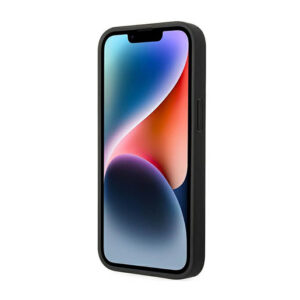 Karl Lagerfeld Glitter Flakes Ikonik - dėklas skirtas Apple iPhone 14 Plus Black - Image 5