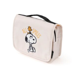 Snoopy - Travel Toiletry Bag with Hanging Hook - Image 1