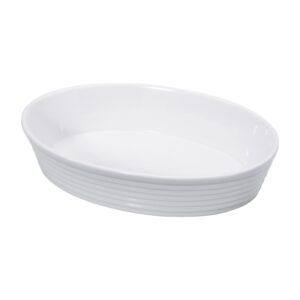 Küchenprofi Burgundy – Porcelain roaster / oval baking dish 30×20×6 cm