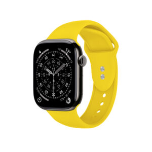 Crong Liquid – apyrankė skirta Apple Watch 38/40/41/42 mm yellow - Image 5