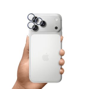 3mk HARDY Lens Protection Pro - Camera Lens Glass for iPhone 17 Pro / iPhone 17 Pro Max (Titanium Gray) - Image 5