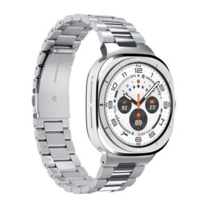 Spigen Modern Fit Band - Bracelet for Samsung Galaxy Watch Ultra 47 mm (Silver) - Image 6