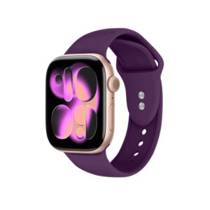 Crong Liquid - apyrankė skirta Apple Watch 38/40/41/42 mm plum