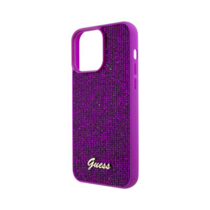 Guess Disco Metal Script - dėklas skirtas Apple iPhone 15 Pro Max Fuchsia - Image 6