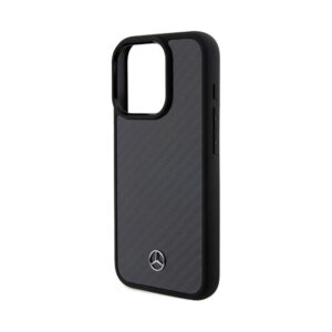 Mercedes Carbon Fiber Dynamic - dėklas skirtas Apple iPhone 15 Pro Black - Image 6