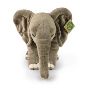 Rappa - Plush Realistic Toy African Elephant 28 cm Eco-Friendly - Image 2