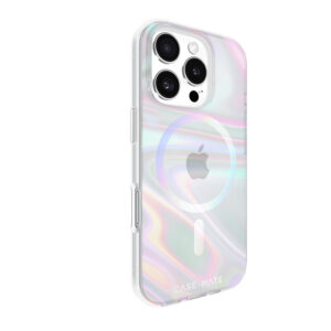 Case-Mate Soap Bubble MagSafe - dėklas skirtas Apple iPhone 16 Pro Iridescent - Image 3