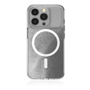 STM Relax Sand MagSafe - dėklas skirtas Apple iPhone 15 Pro Clear / White - Image 2