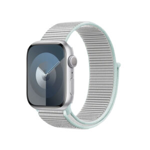 Crong Nylon – Sport apyrankė skirta Apple Watch 38/40/41/42 mm Pastel Grey
