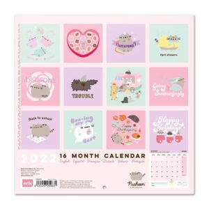 Pusheen - Wall calendar 30 x 30 cm 2022 from the Foodie collection - Image 2