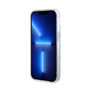 Karl Lagerfeld Monogram Choupette - dėklas skirtas Apple iPhone 15 Transparent - Image 5