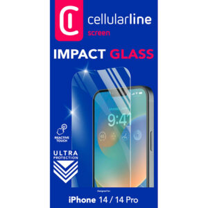 Cellularline Impact Glass - Toughened protective stiklas skirtas Apple iPhone 14 / Apple iPhone 14 Pro - Image 4