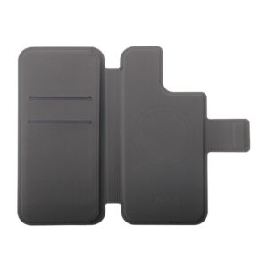 PURO Folio MagSafe dėklas - dėklas 2in1 skirtas Apple iPhone 15 Plus / 14 Plus / 12 Pro Max Black - Image 4